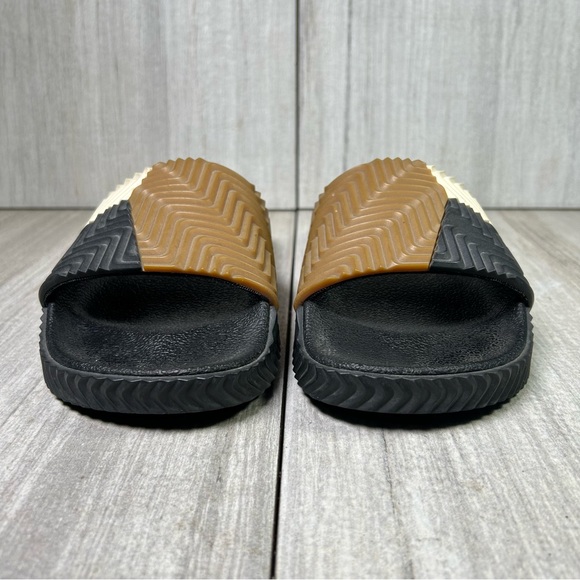 Adidas X Alexander Wang AW Original Adilette Slip On Sandal Slides Womens Size 7 - Picture 6 of 9